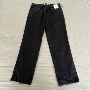 NWT Abercrombie “The ‘90s Straight Ultra High Rise” Crossover Waist Jeans
